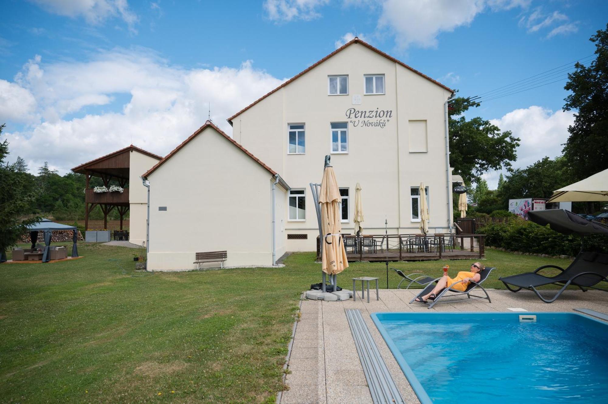 Penzion U Nováků Kožlí u Orlíka Exterior foto